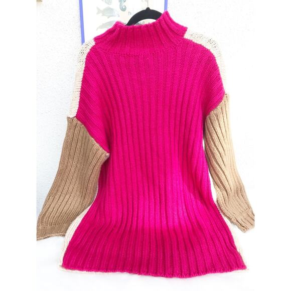 Moon River Cable Knit Sweater Dress - Picture 6 of 11